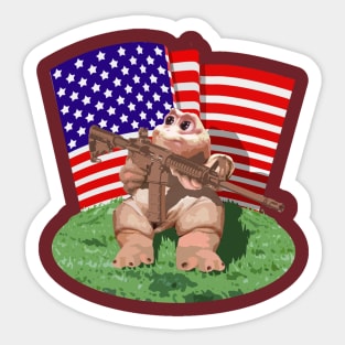 Baby Sinclair 'Murica Sticker